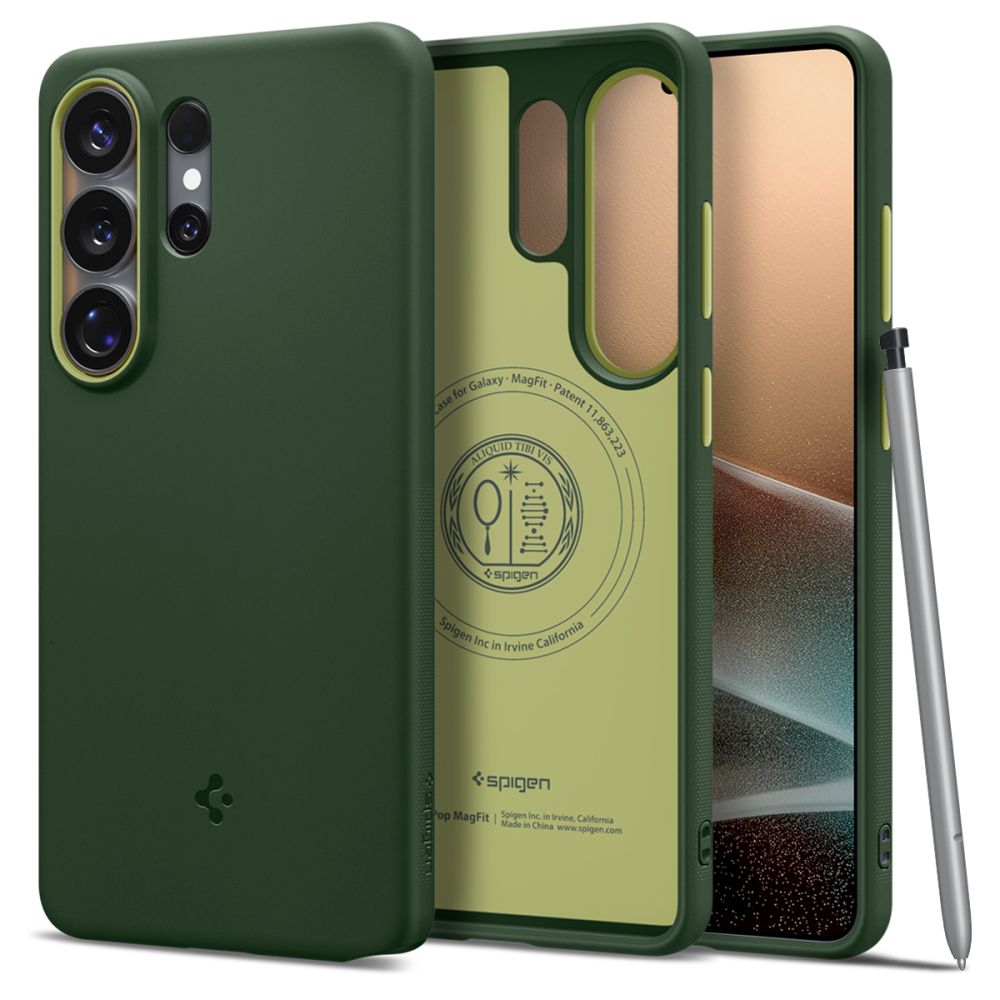 Spigen Spigen Galaxy S26 Ultra Skal MagSafe Nano Pop Avo Green