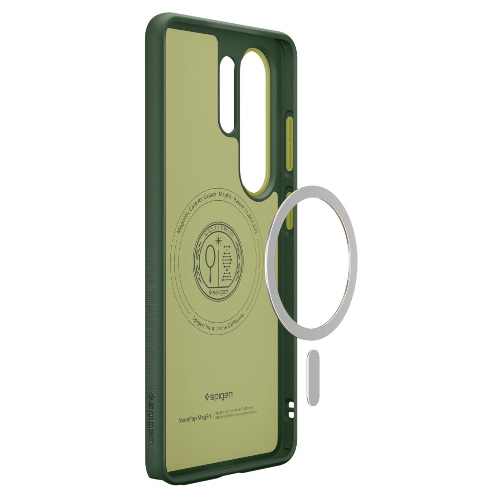 Spigen Spigen Galaxy S26 Ultra Skal MagSafe Nano Pop Avo Green