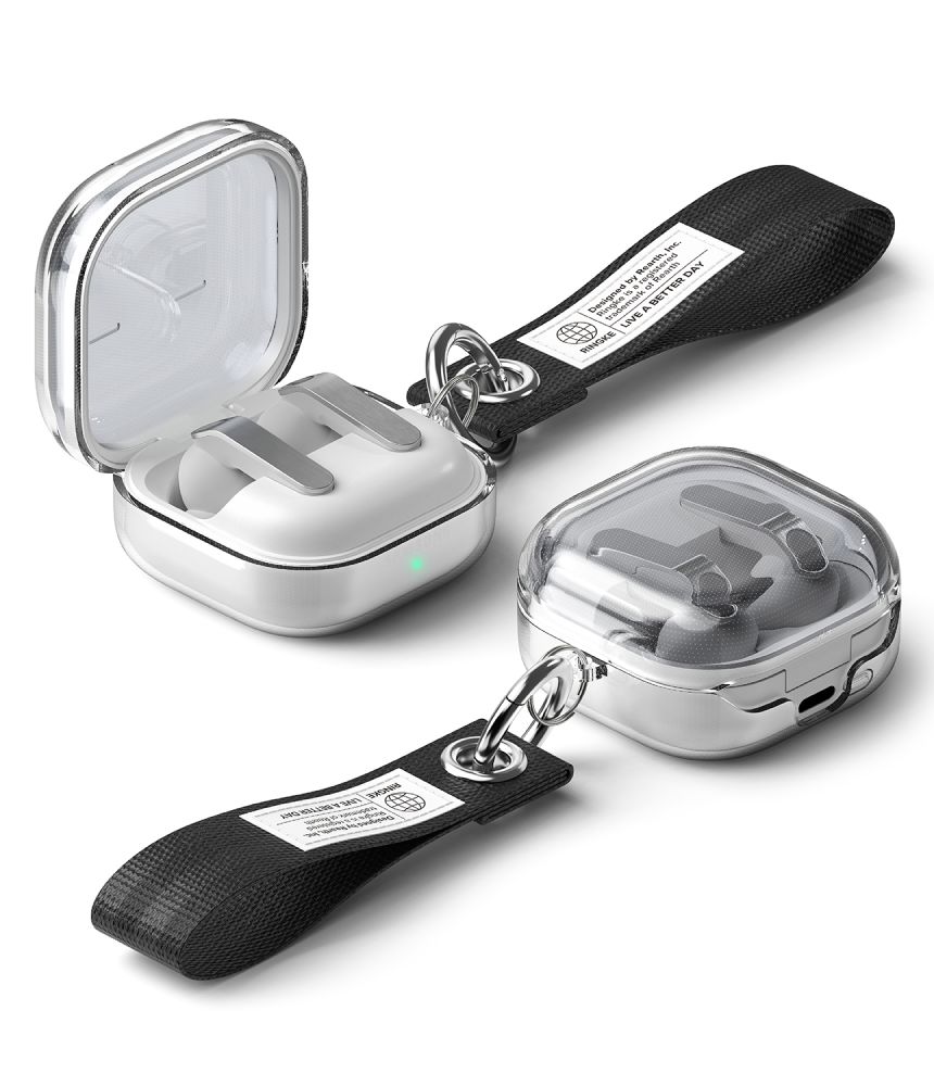 Ringke Ringke Galaxy Buds 4 / 4 Pro Skal Air Transparent / Svart