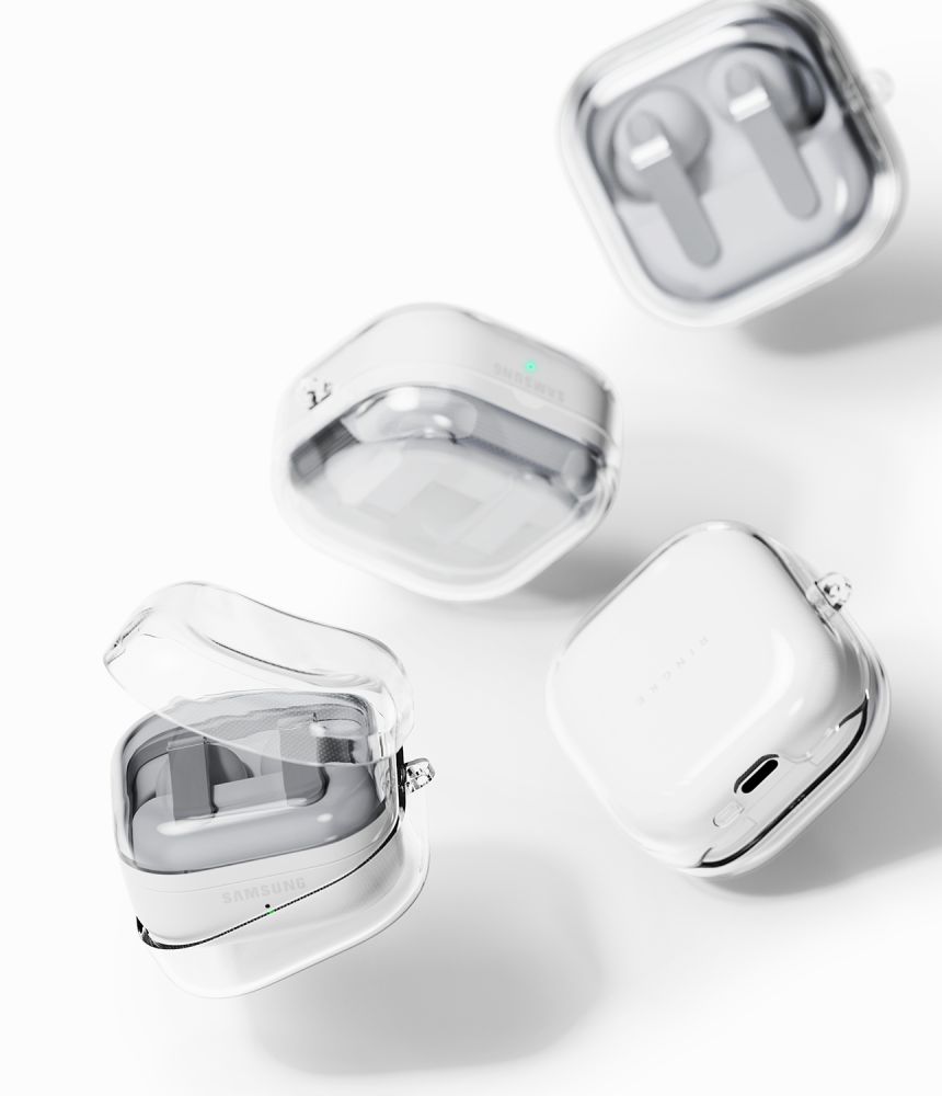 Ringke Ringke Galaxy Buds 4 / 4 Pro Skal Air Transparent / Svart