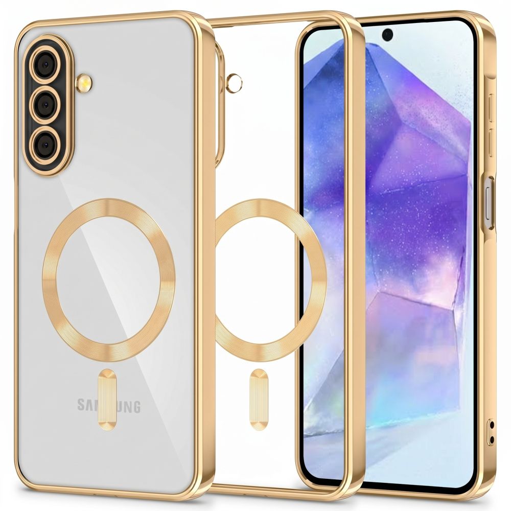 Tech-Protect Tech-Protect Galaxy A27 5G Skal MagSafe MagFlex Shiny Gold