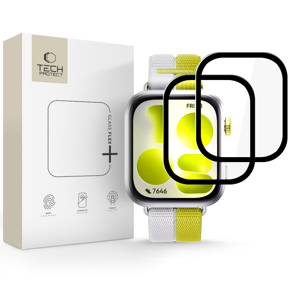 Tech-Protect Tech-Protect Huawei Watch Fit 5 2-PACK Skärmskydd GlassFlex+