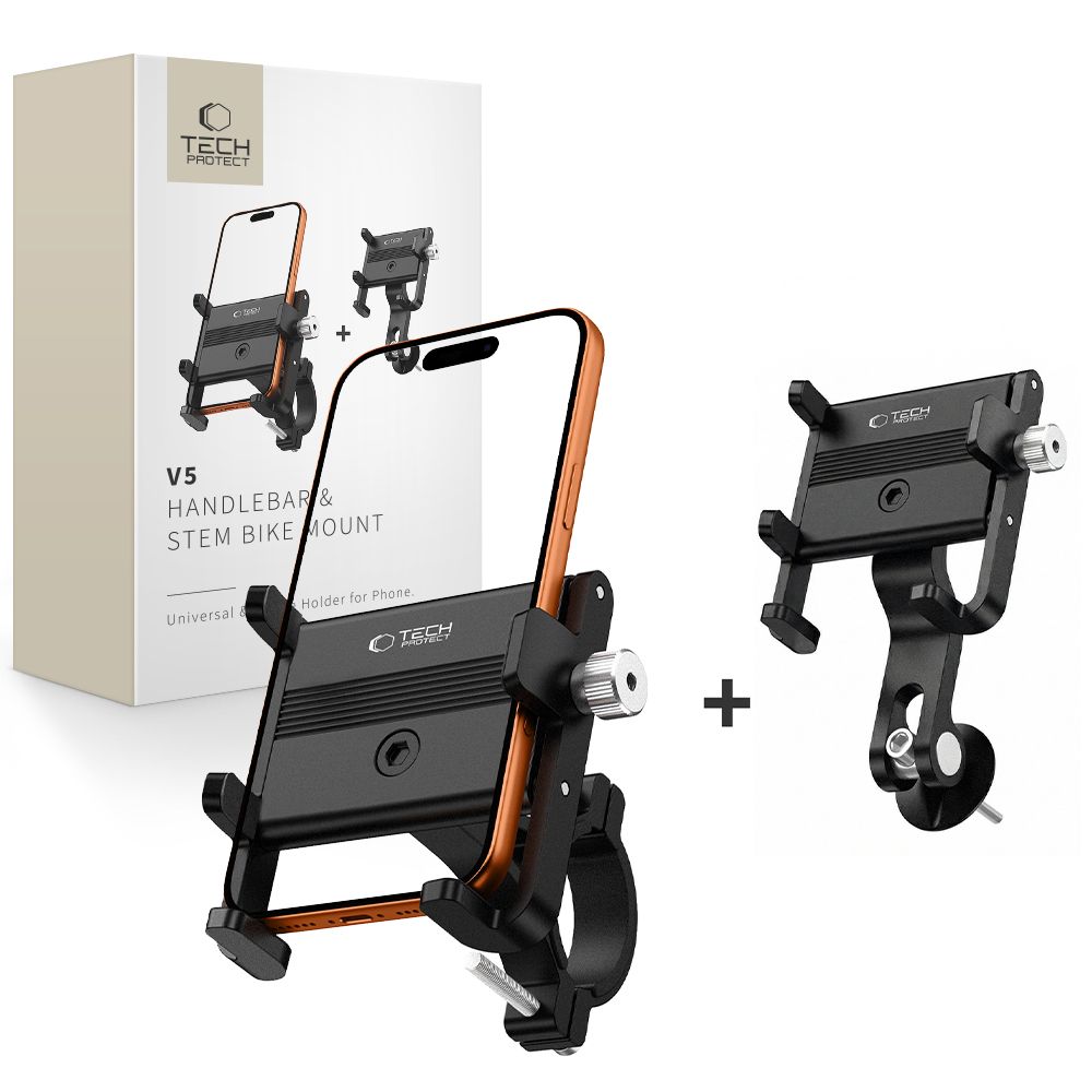 Tech-Protect Tech-Protect Universal Mobilhållare Cykel V5 Svart