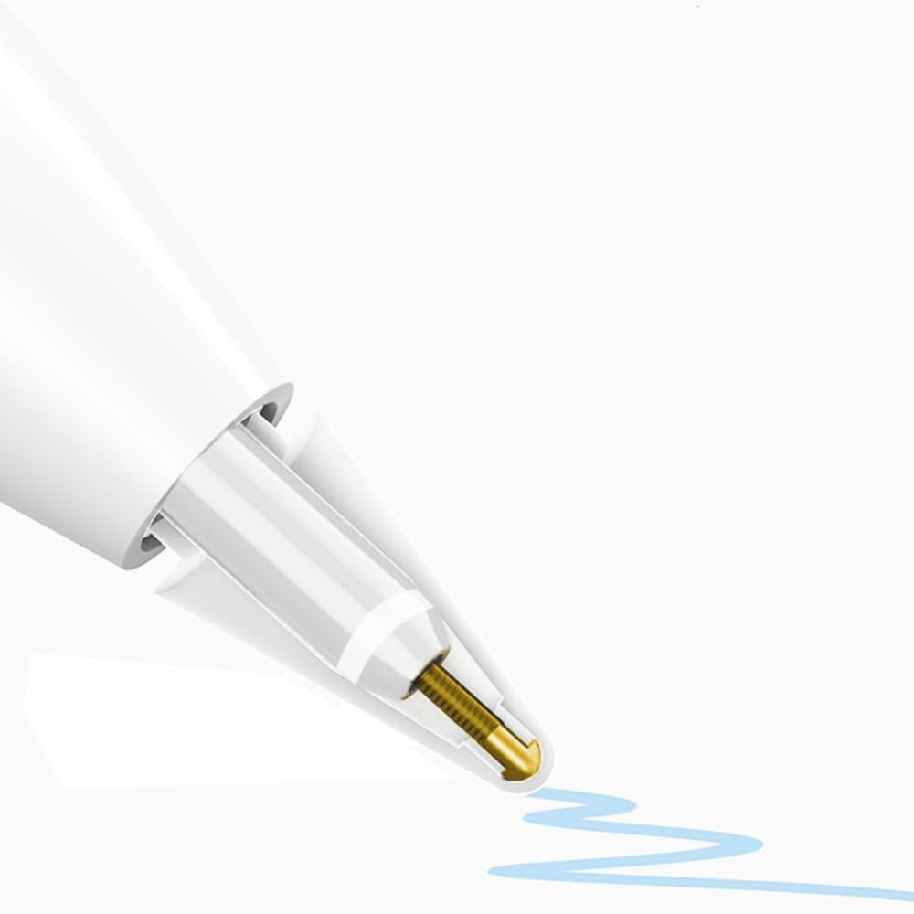 Tech-Protect Tech-Protect Apple Pencil 1 / 2 4-PACK Utbytesspets Vit