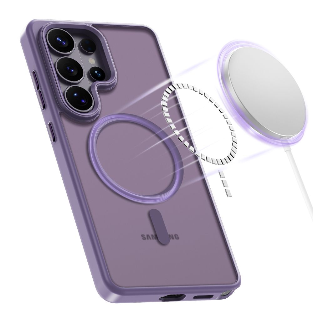 Tech-Protect Tech-Protect Galaxy S26 Ultra Skal MagSafe MagMat Cobalt Violet