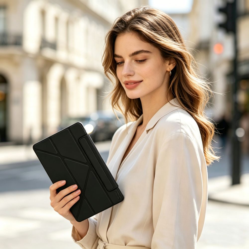 Tech-Protect Tech-Protect iPad 11 2025 / 10.9 2022 Fodral SC Origami Svart