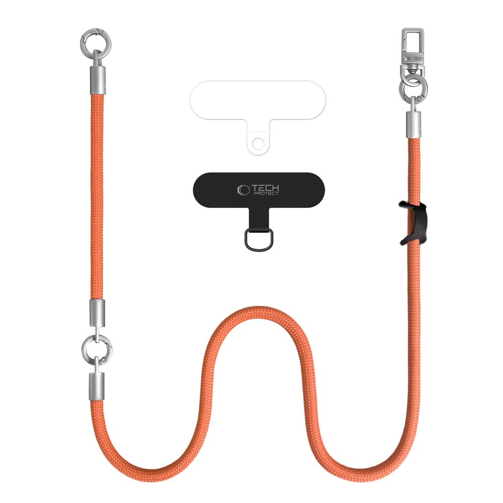 Tech-Protect Tech-Protect Mobilsnöre CrossBody & Wrist Rope Orange