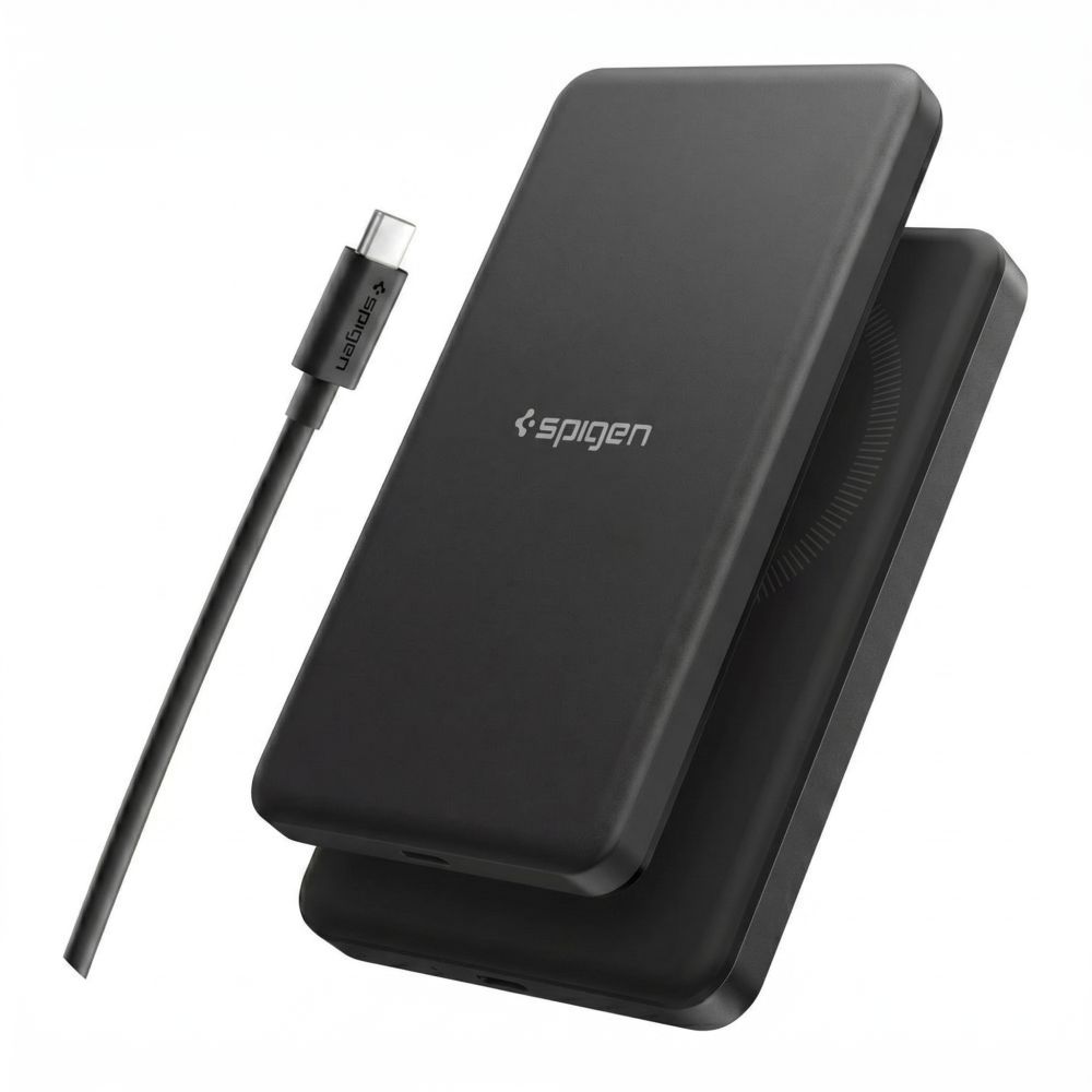 Spigen Spigen 5000 mAh 22.5W Qi2 MagSafe Powerbank Essential Svart