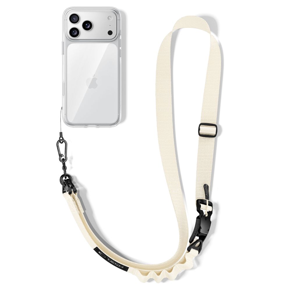 Tech-Protect Tech-Protect Mobilsnöre CrossBody Rope Desert Beige