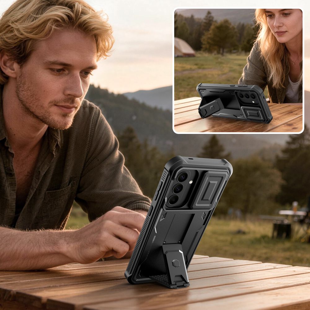 Tech-Protect Tech-Protect Galaxy A57 5G 2-SET Skal Kevlar Cam+ Svart