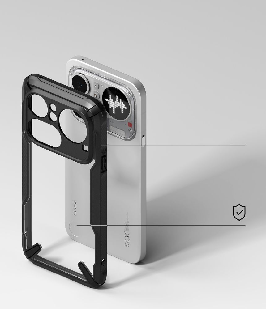 Ringke Ringke Nothing Phone 4a Pro Skal Fusion X Svart