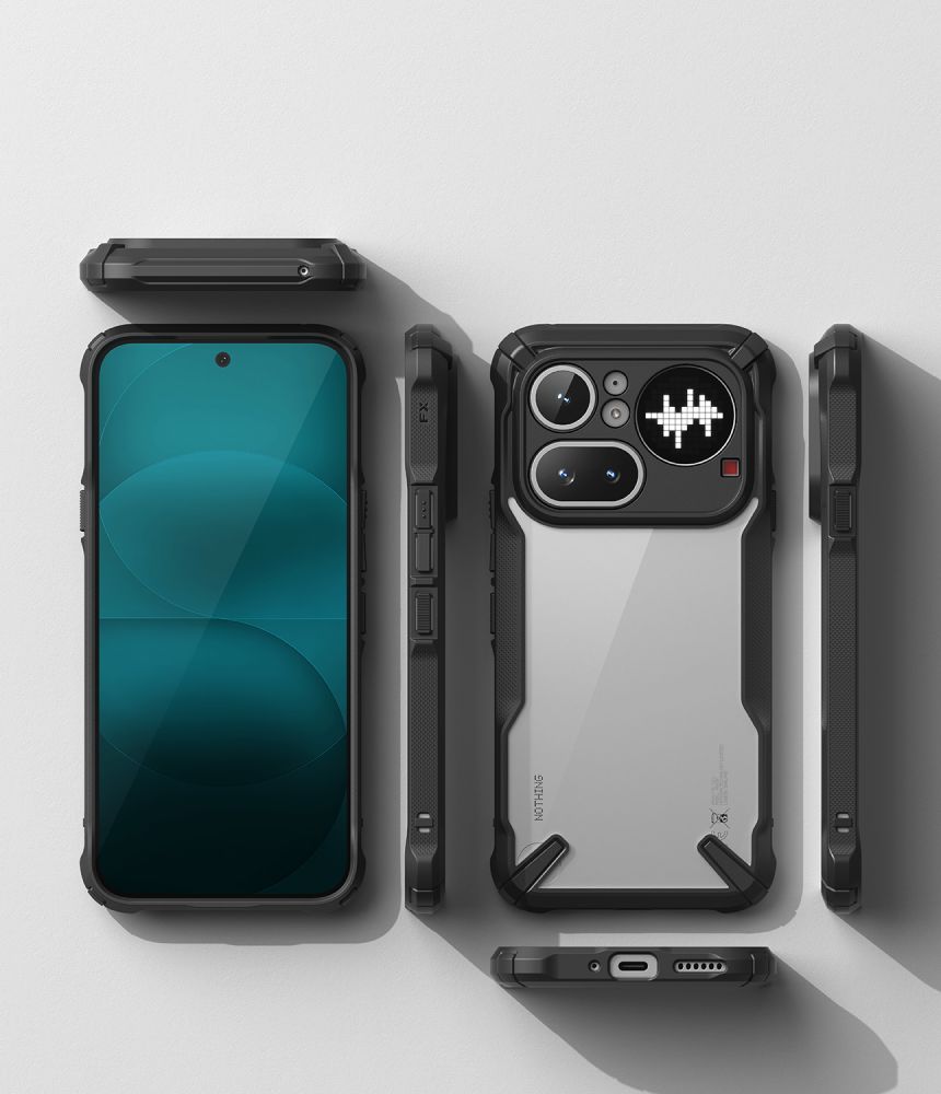 Ringke Ringke Nothing Phone 4a Pro Skal Fusion X Svart