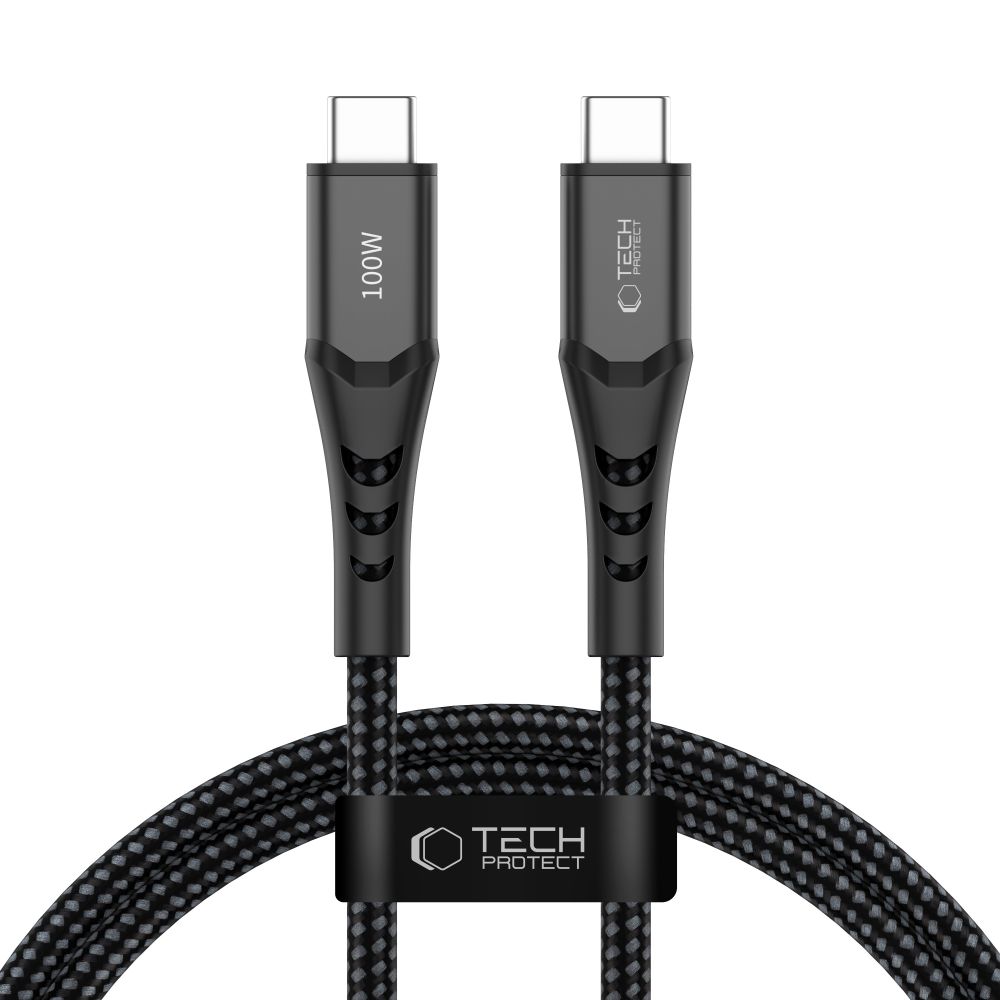 Tech-Protect Tech-Protect 1m 100W PD QC3.0 USB-C-USB-C Kabel UltraBoost