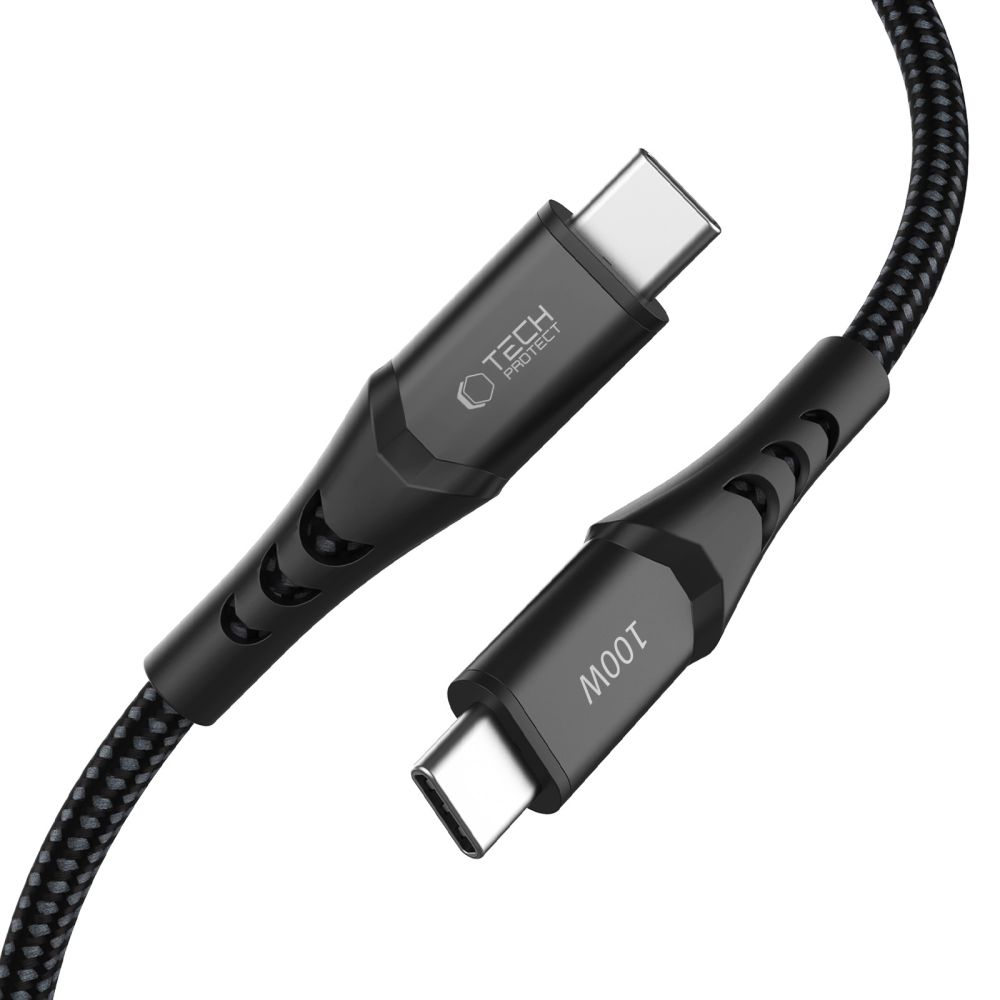 Tech-Protect Tech-Protect 1m 100W PD QC3.0 USB-C-USB-C Kabel UltraBoost