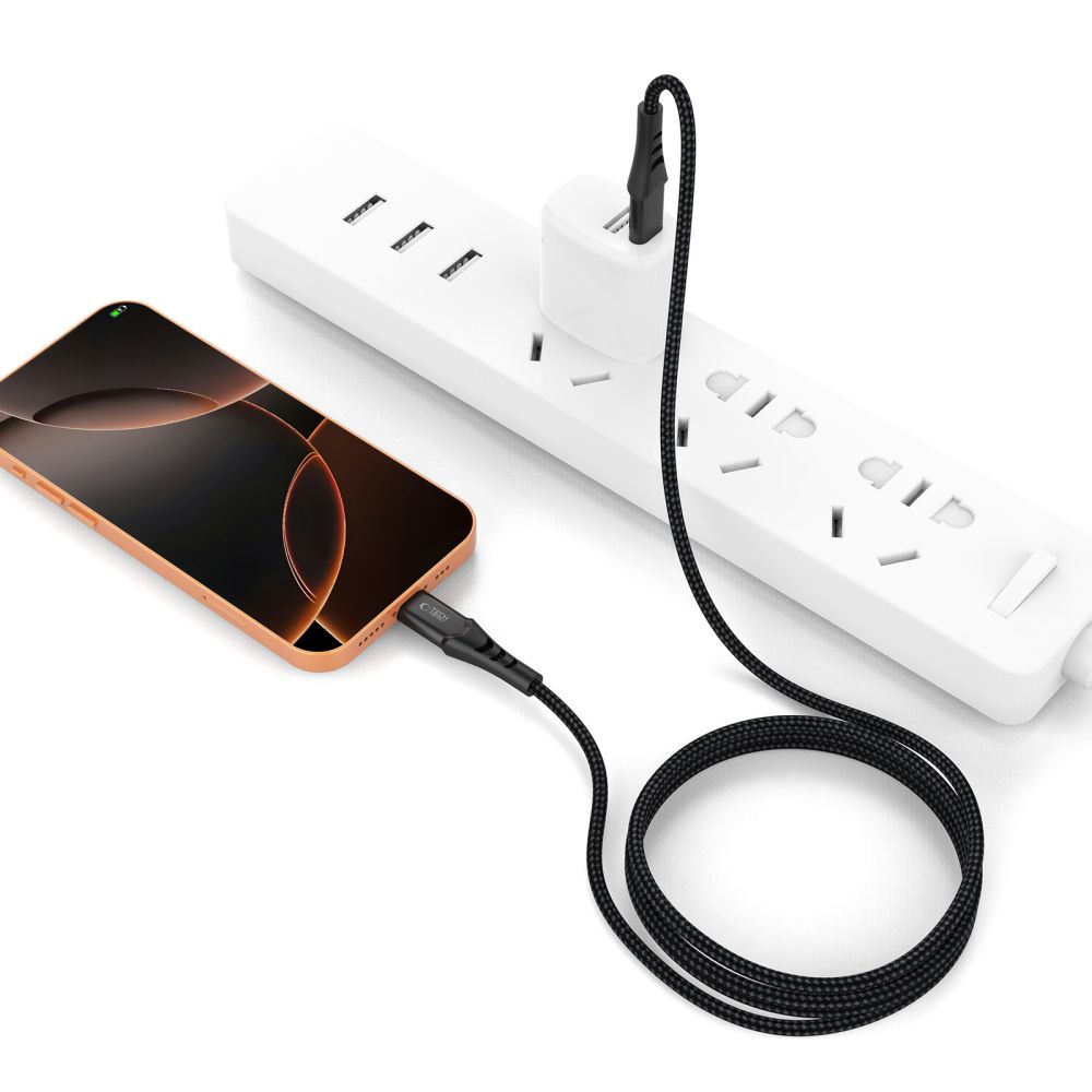Tech-Protect Tech-Protect 1m 100W PD QC3.0 USB-C-USB-C Kabel UltraBoost