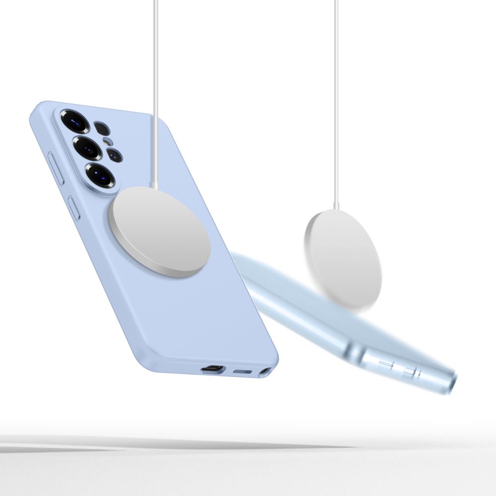 Tech-Protect Tech-Protect Galaxy S26 Ultra Skal MagSafe Silicone Sky Blue