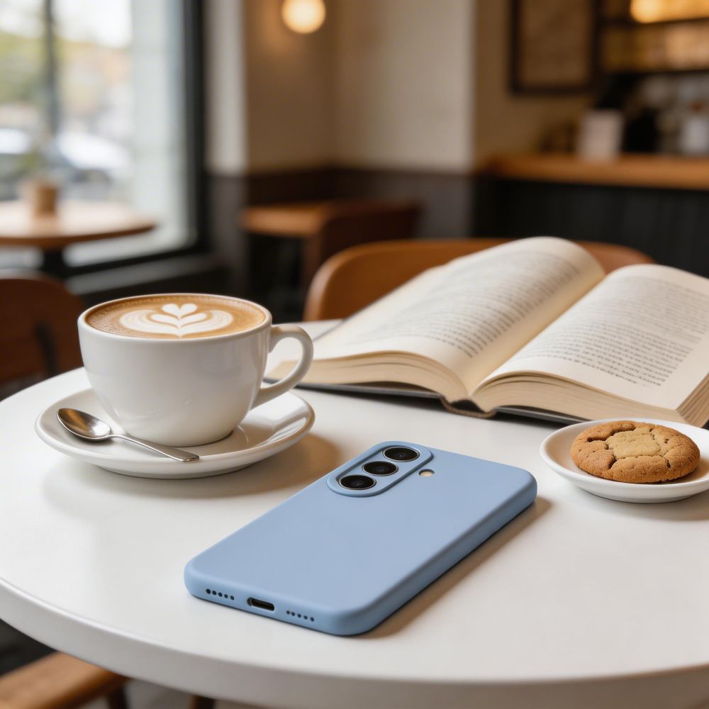 Tech-Protect Tech-Protect Galaxy S26 Skal MagSafe Silicone Sky Blue
