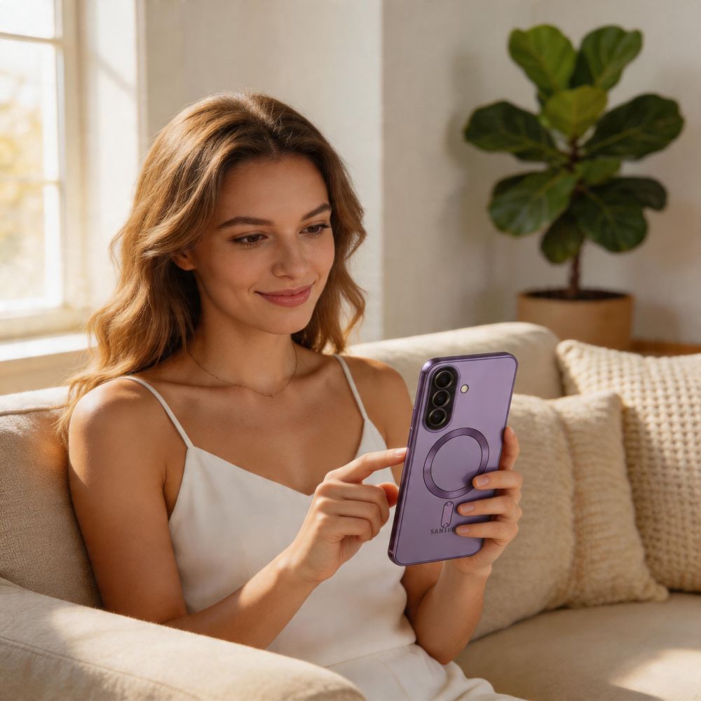 Tech-Protect Tech-Protect Galaxy A37 5G Skal MagSafe MagFlex Cobalt Violet