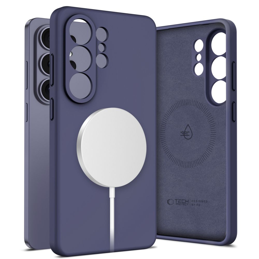Tech-Protect Tech-Protect Galaxy S26 Ultra Skal MagSafe Silicone Cobalt Violet