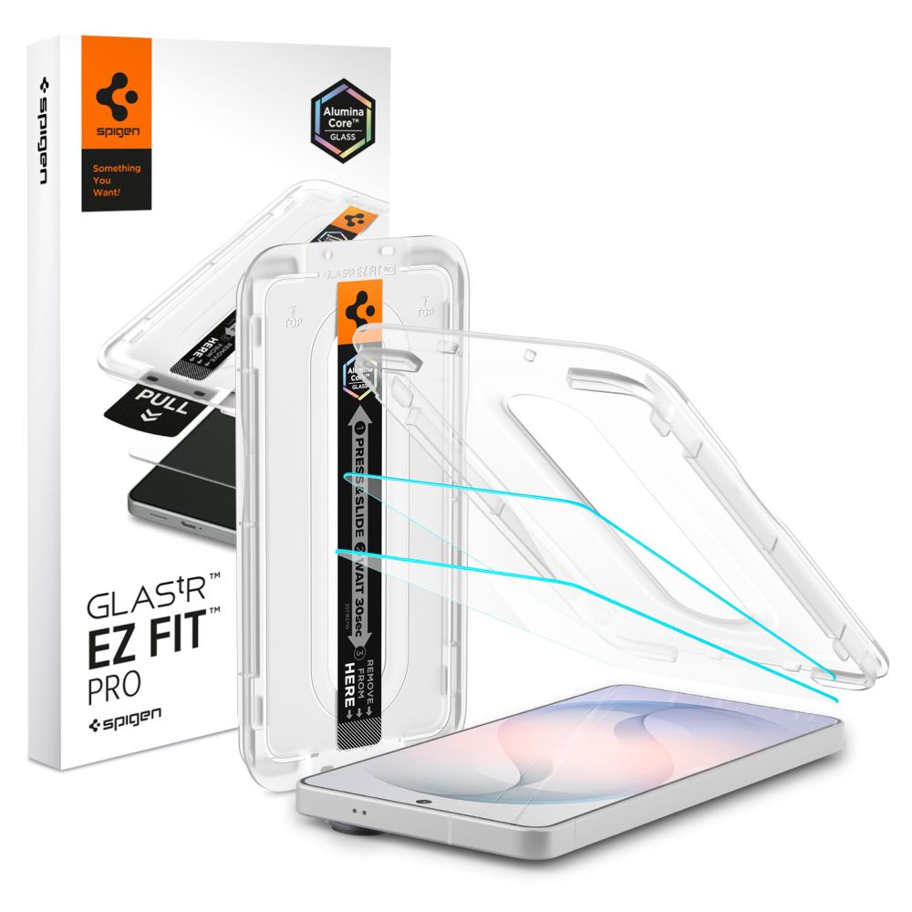 Spigen Spigen Galaxy S26 2-PACK Skärmskydd GLAS.tR 