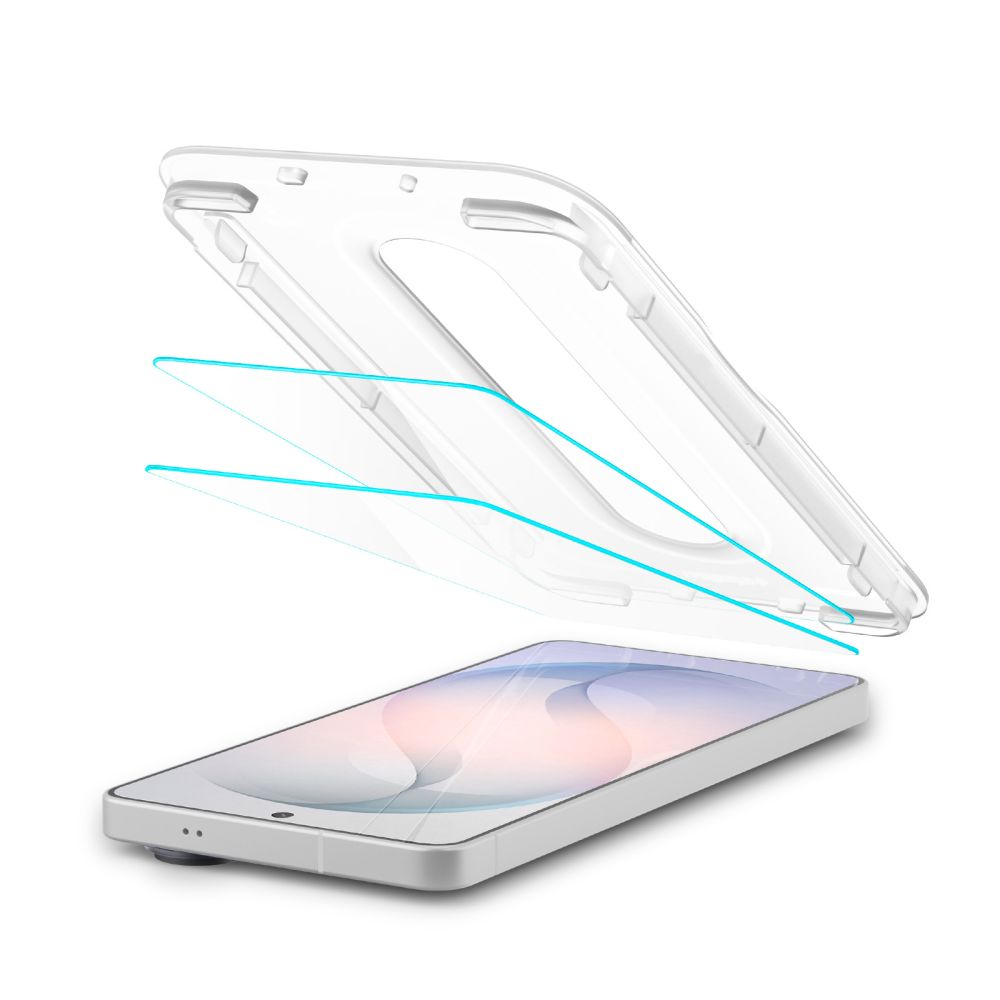 Spigen Spigen Galaxy S26 2-PACK Skärmskydd GLAS.tR 