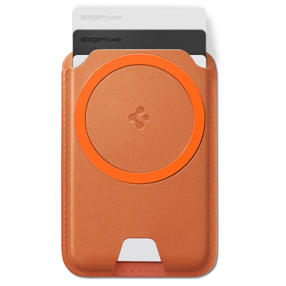 Spigen Spigen Magnetisk MagSafe Korthållare Valentinus MagFit+ Orange
