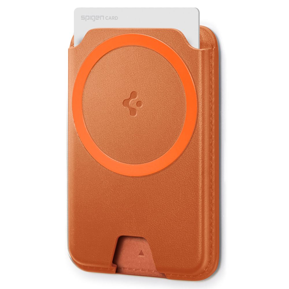 Spigen Spigen Magnetisk MagSafe Korthållare Valentinus MagFit+ Orange