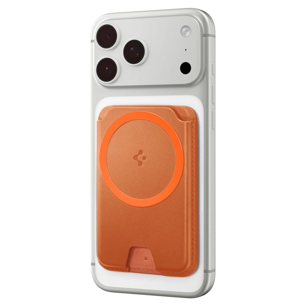 Spigen Spigen Magnetisk MagSafe Korthållare Valentinus MagFit+ Orange