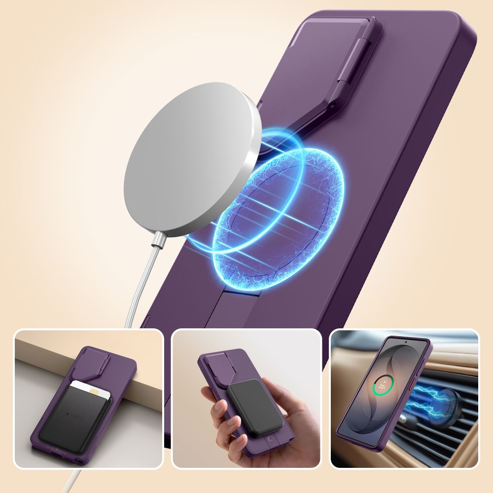 Tech-Protect Tech-Protect Galaxy S26 Ultra Skal MagSafe Kevlar Aura Violet