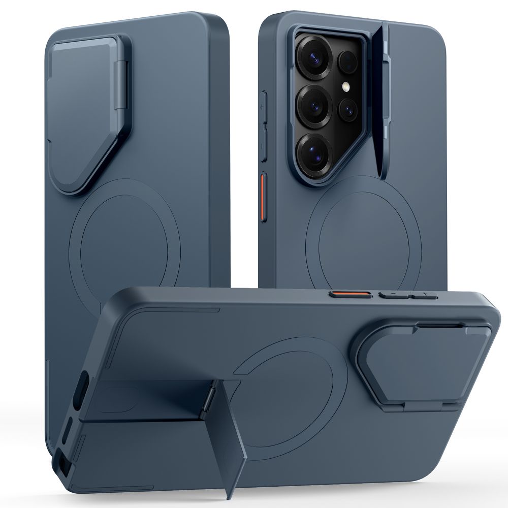 Tech-Protect Tech-Protect Galaxy S26 Ultra Skal MagSafe Kevlar Aura Navy Blue