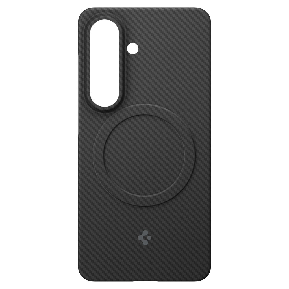 Spigen Spigen Samsung Galaxy S26 Skal MagSafe AirSkin Aramid Svart