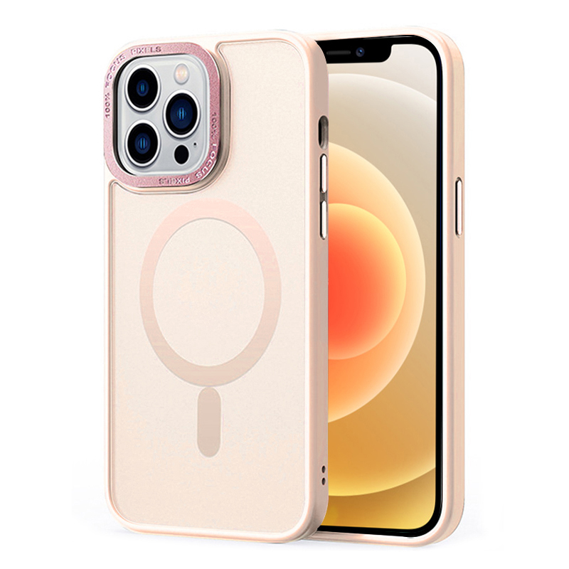  iPhone 12 Pro Max Skal MagSafe Hybrid Matt Rosa