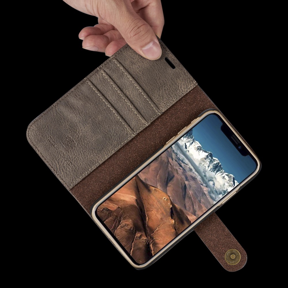 DG.MING iPhone X/Xs - DG.MING Plånboksfodral/Magnet Skal -