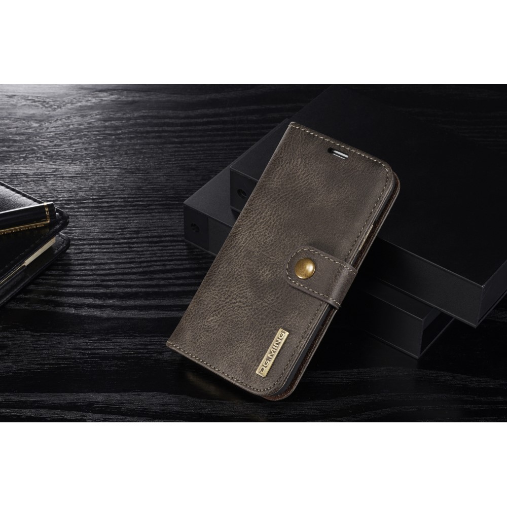 DG.MING iPhone X/Xs - DG.MING Plånboksfodral/Magnet Skal -