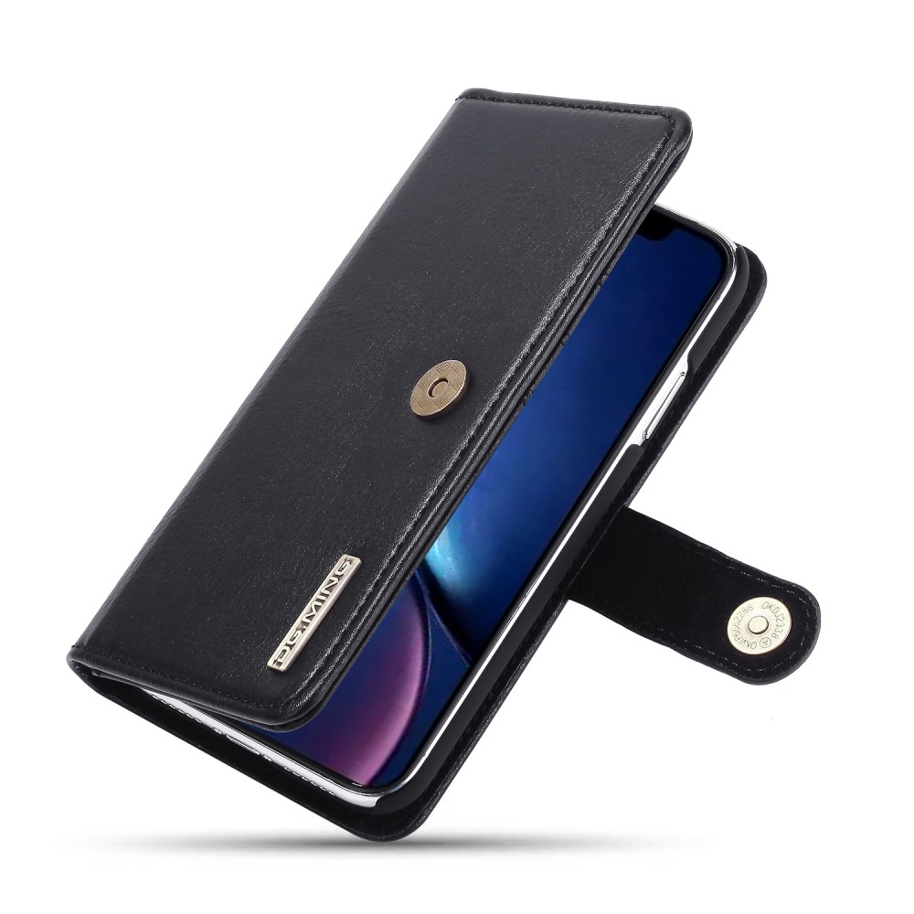 DG.MING iPhone 11 - DG.MING Plånboksfodral/Magnet Skal - Svart