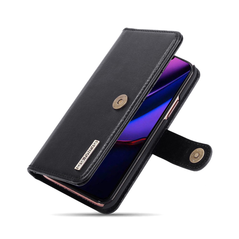 DG.MING iPhone 11 Pro Max - DG.MING Plånboksfodral/Magnet Skal - Svart