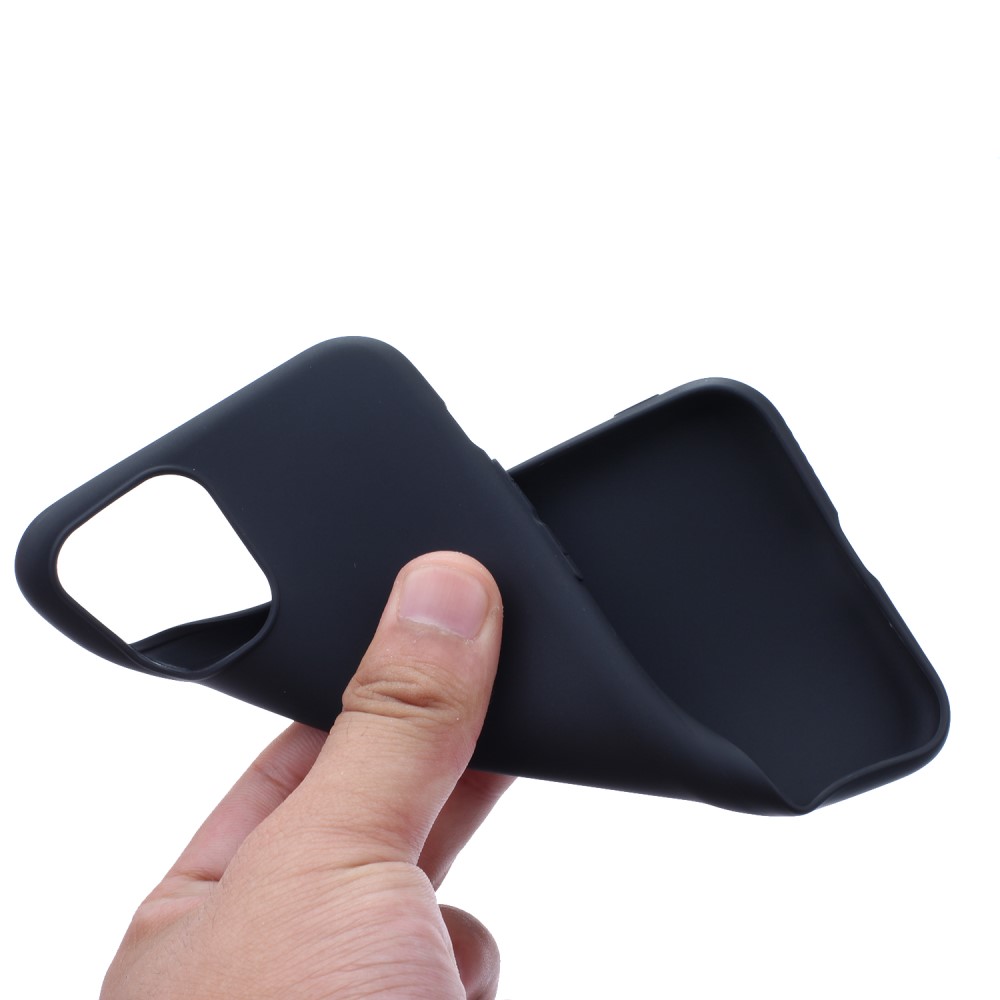  iPhone 11 Pro Max - Mjuk TPU Skal - Svart
