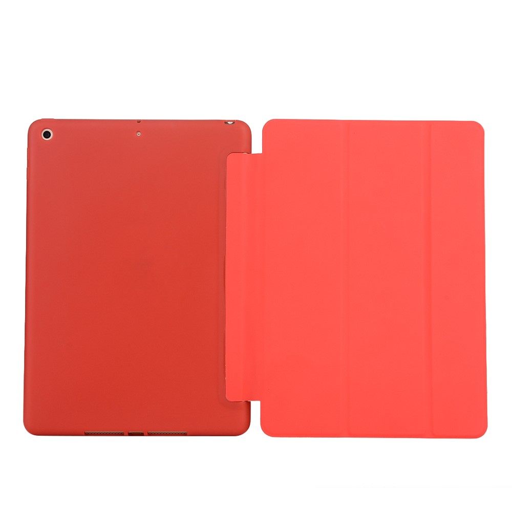  iPad 10.2 2019/2020/2021 Fodral Tri-Fold Röd