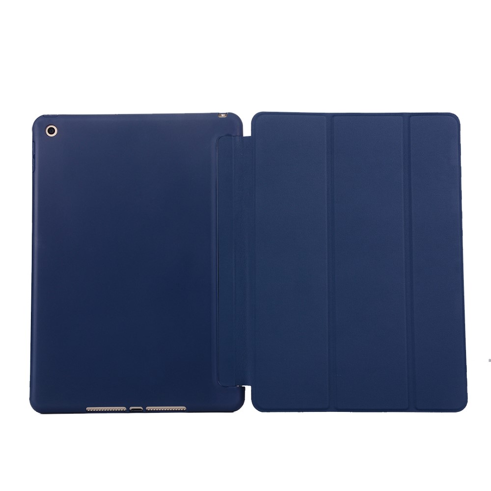  iPad 10.2 2019/2020/2021 Fodral Tri-Fold Mörk Blå