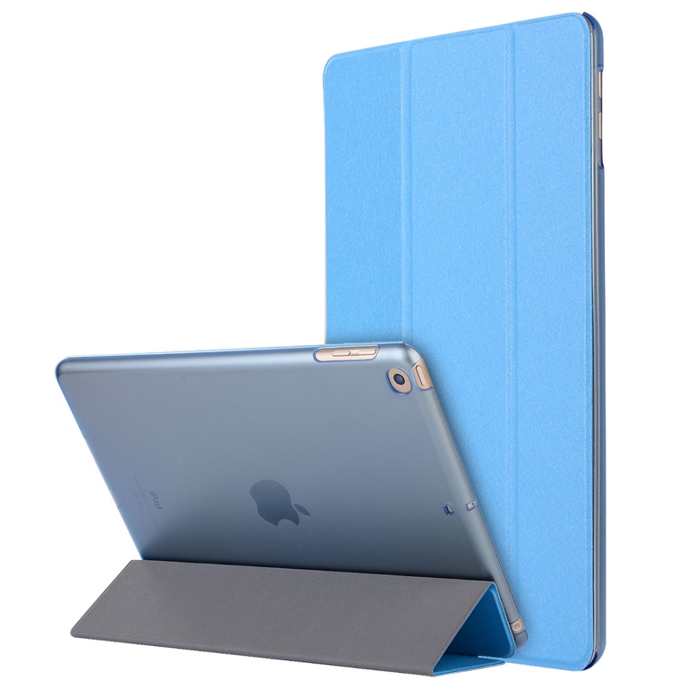  iPad 10.2 2019/2020/2021 Fodral Tri-Fold Ljus Blå