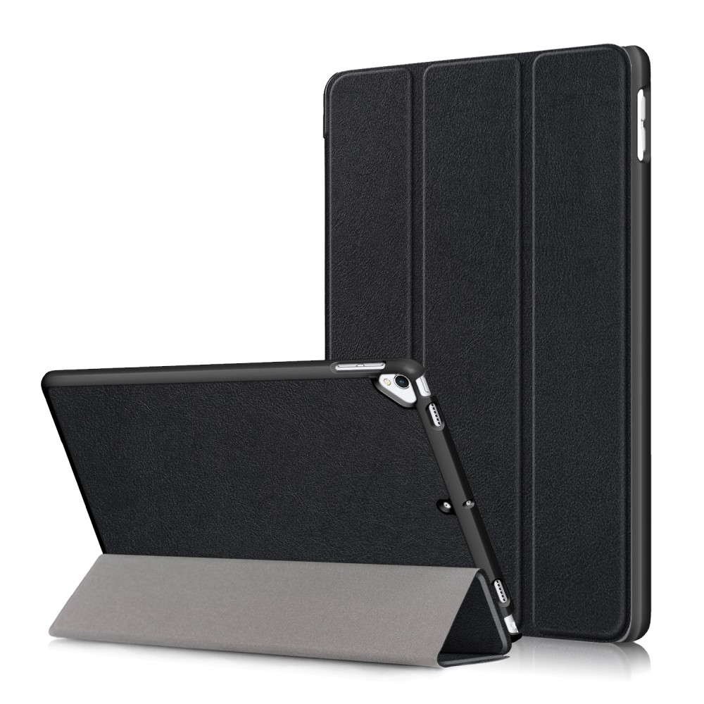  iPad 10.2 2019/2020/2021, iPad Air 10.5, Pro 10.5 Fodral Tri-Fold Svart
