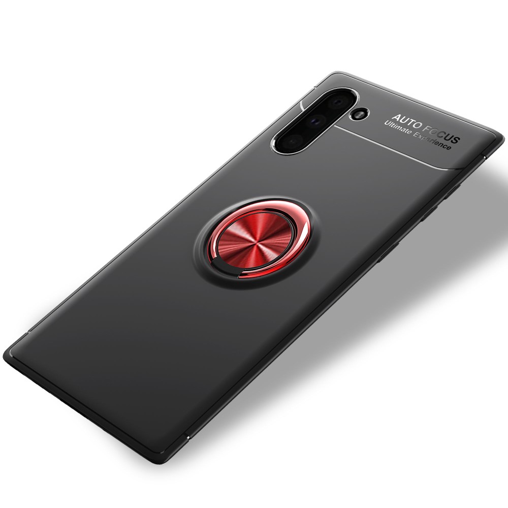  Samsung Galaxy Note 10 - Ring Skal - Svart/Röd