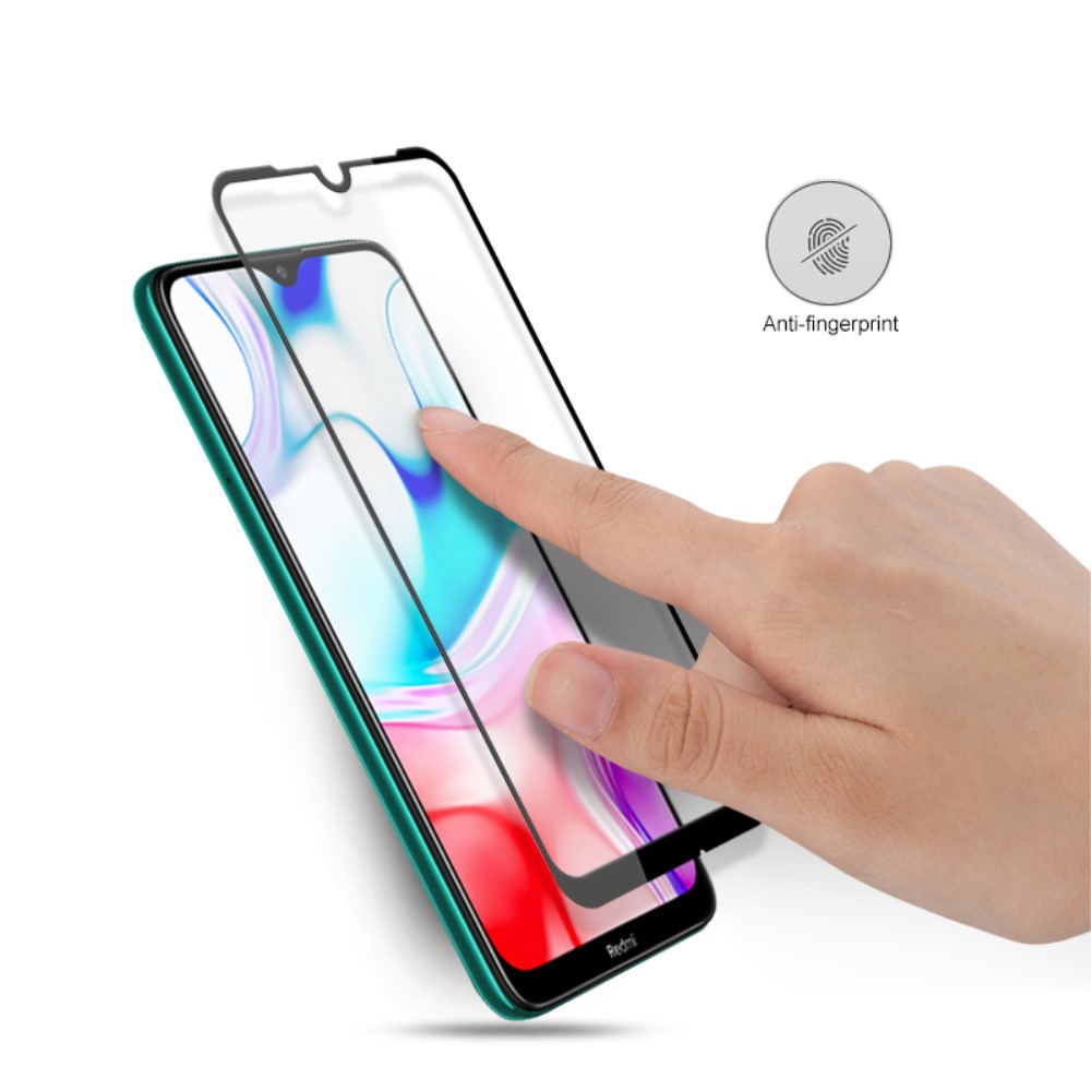 MOCOLO Xiaomi Redmi 8/8A - Härdat glas - Heltäckande skärmskydd