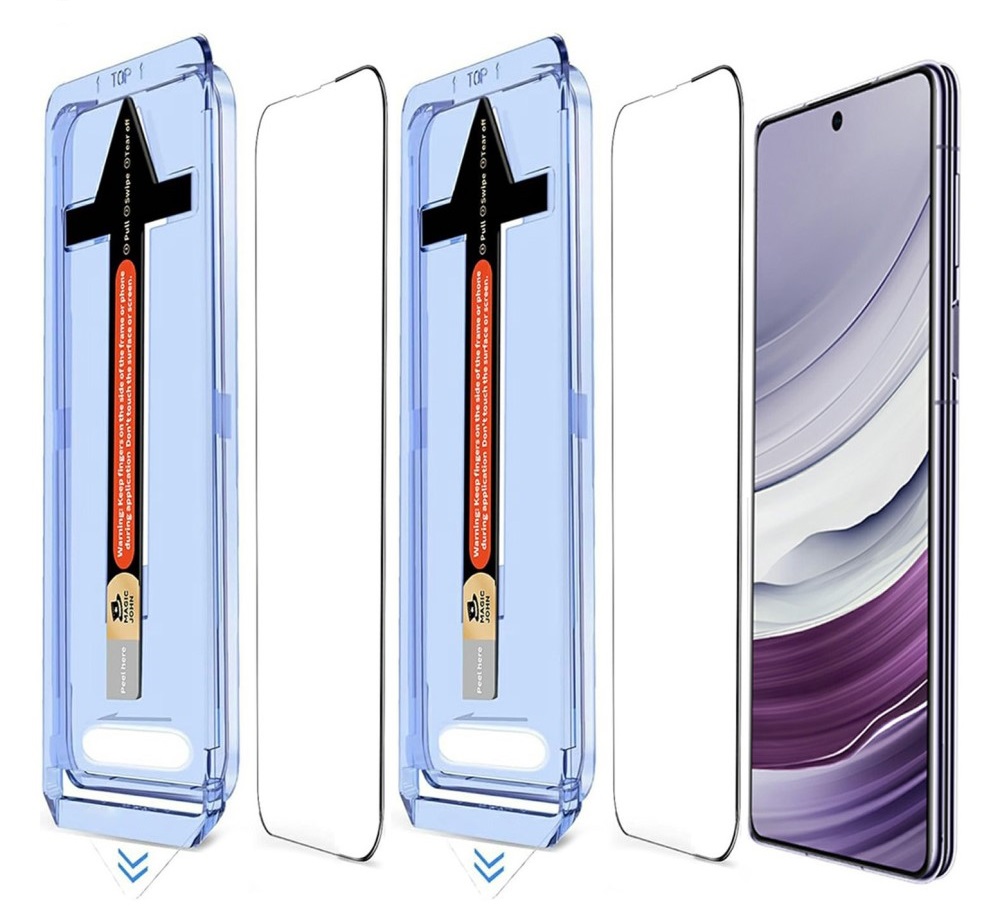  Galaxy S25 / S24 2-PACK Skärmskydd Heltäckande Härdat Glas