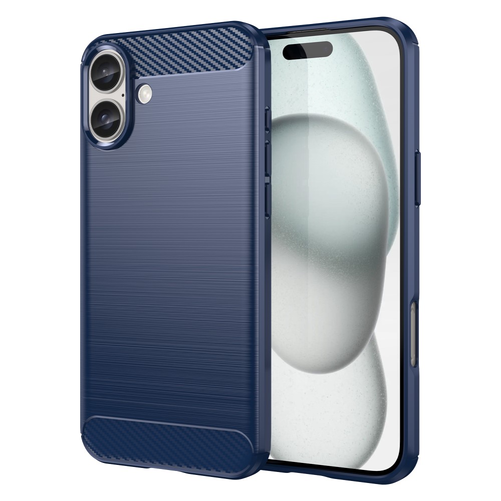  Huawei Y5 (2019) - Brushed TPU Skal - Mörk Blå