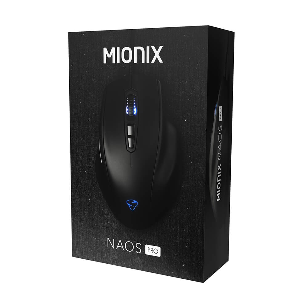MIONIX MIONIX Gamingmus Naos Pro Svart