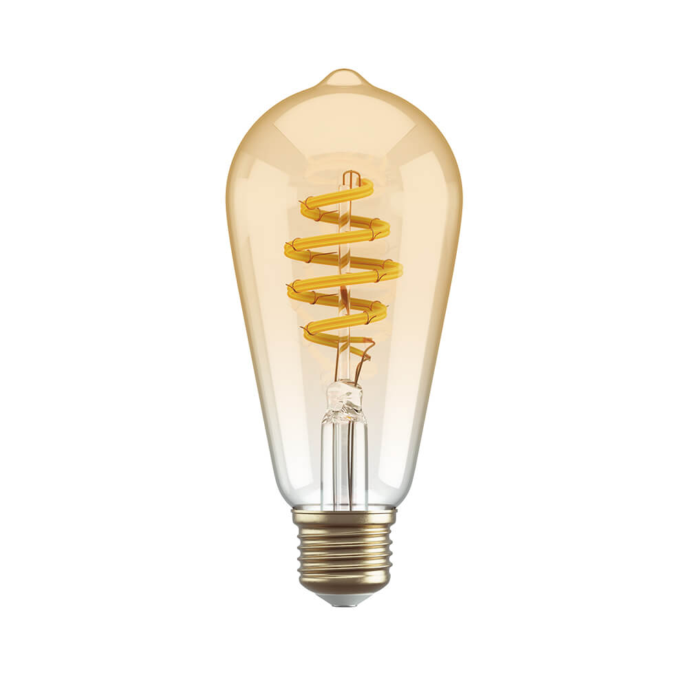 Hombli Hombli Smart Lampa Glödtråd E27 ST64-Bärnsten CCT