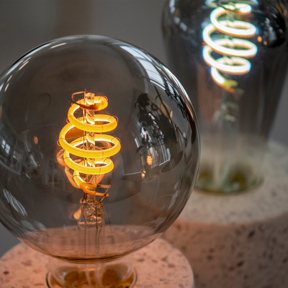 Hombli Hombli Smart Lampa Glödtråd E27 ST64-Rök CCT