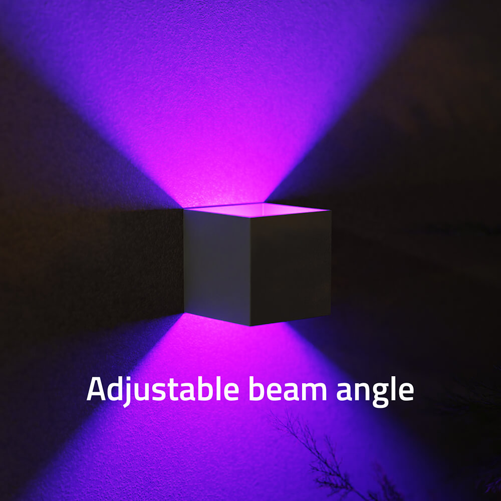 Hombli Hombli Smart Vägglampa Inomhus och Utomhus RGB CCT Grå