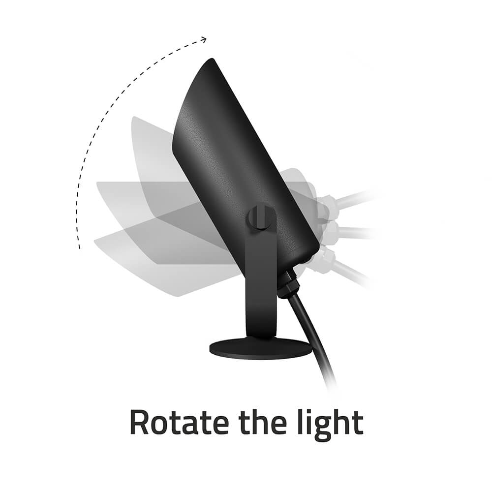 Hombli Hombli Smart Utomhus Spotlight 3-pack RGB CCT Svart